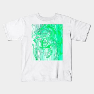 Digital abstract art 3.6 Kids T-Shirt